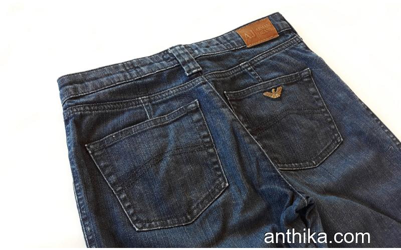 Armani Jeans indigo 008 Seri Erkek Kot Pantolon Jeaans 27x32