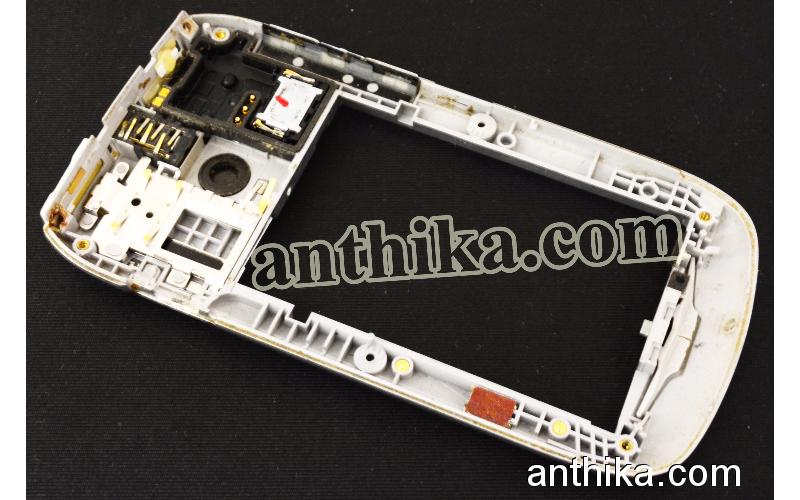 Nokia E6 E6-00 Buzzer Kasa Middle Cover Frame Grey Used 0258190