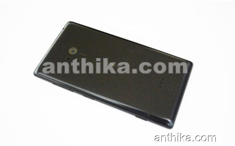 Nokia 720 Lumia Kapak Original Back Cover Black Used