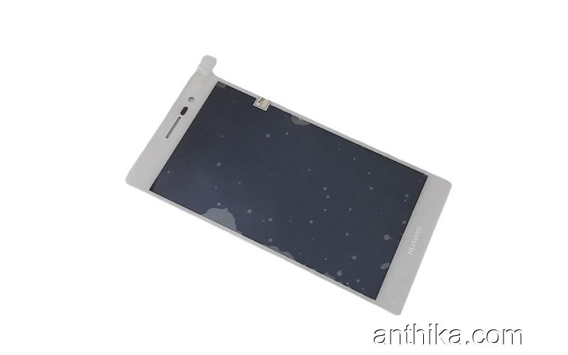 Huawei P7 Ascend Ekran Dokunmatik Lcd Display Touch Digitizer White New