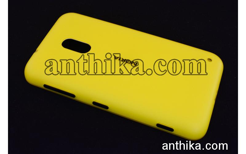 Nokia Lumia 620 Kapak Original Battery Cover Yellow Used 02500T0