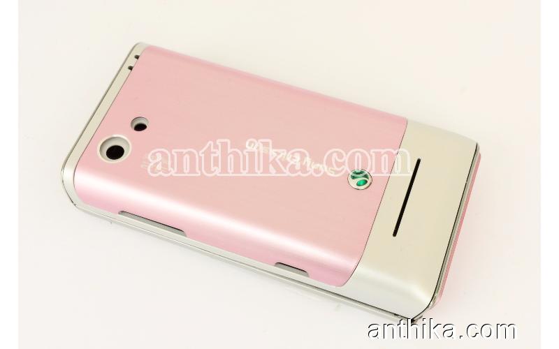 Sony Ericsson T715 Kapak Kasa Tuş Orjinal Kalitesinde Full Housing Pink