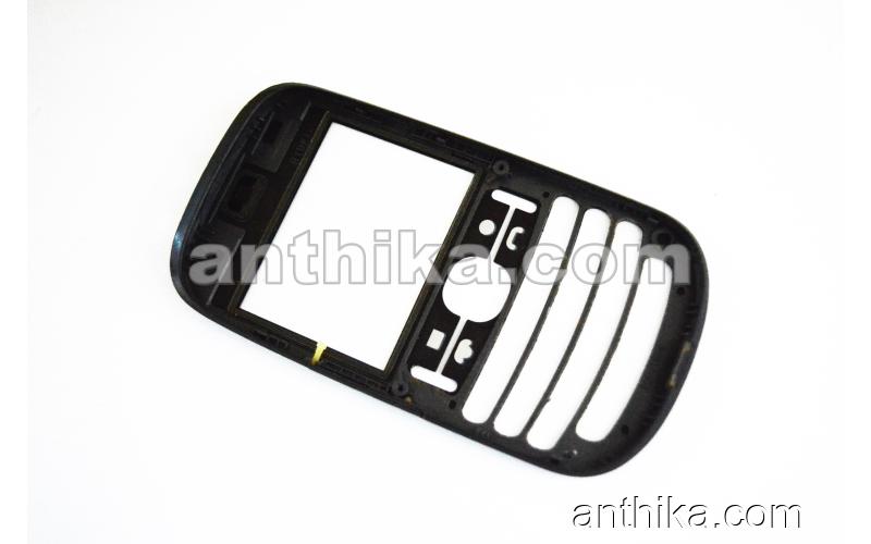 Nokia Asha 200 201 Kapak Original Front Cover Black Used