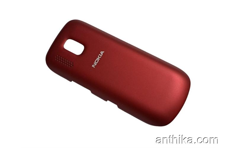 Nokia Asha 202 Asha 203 Kapak Original Battery Cover Red New