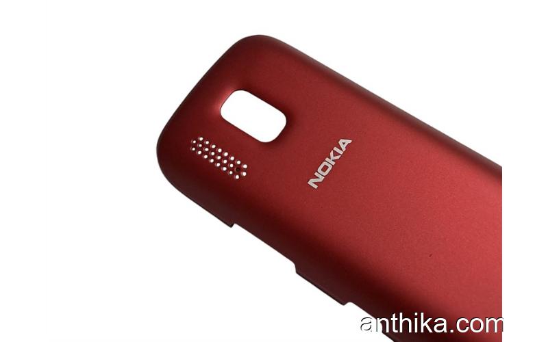 Nokia Asha 202 Asha 203 Kapak Original Battery Cover Red New