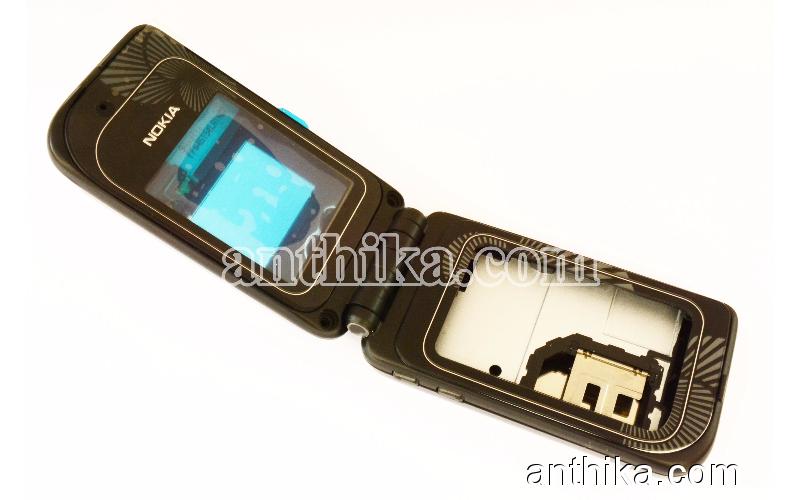 Nokia 7270 Kapak Kasa Orjinal Kalitesinde Housing Black