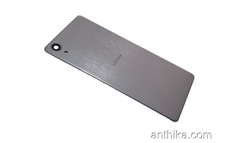 Sony Xperia X Xperia P Kapak Arka Kapak Pil Kapağı Battery Cover Silver