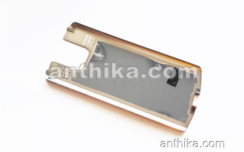 Samsung U800 U808 Kapak Original Battery Cover Dark Gray Used