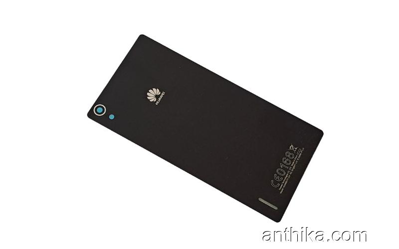 Huawei Ascend P7 Kapak Original Battery Cover Black New