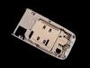 Nokia 6085 6086 Kasa Soket Mikrofon Titreşim Original Middle Cover White
