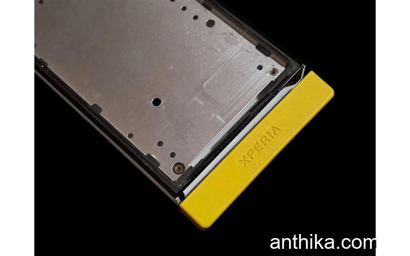 Sony St25 Sony Xperia U ST25i Kapak Kasa Full Housing White Yellow New