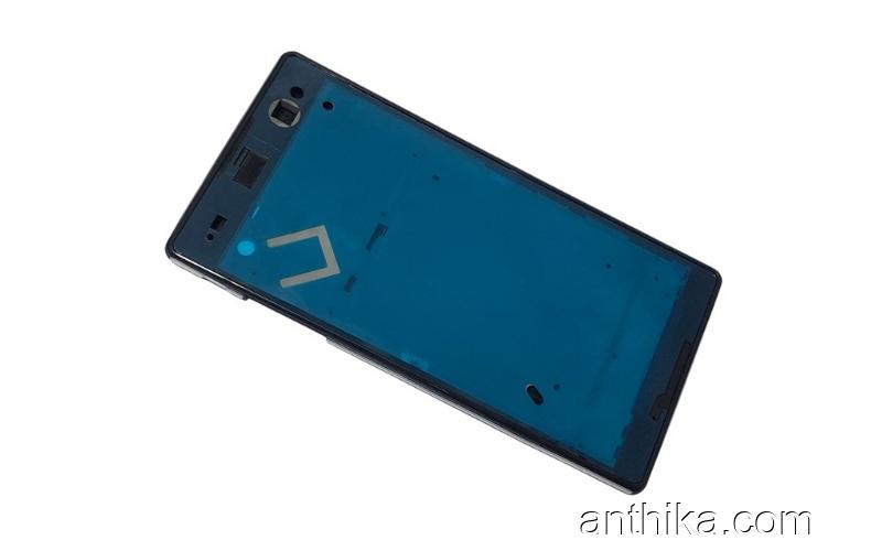 Sony Xperia C3 Kapak Sony Xperia D2533 Kapak Arka Kapak Siyah