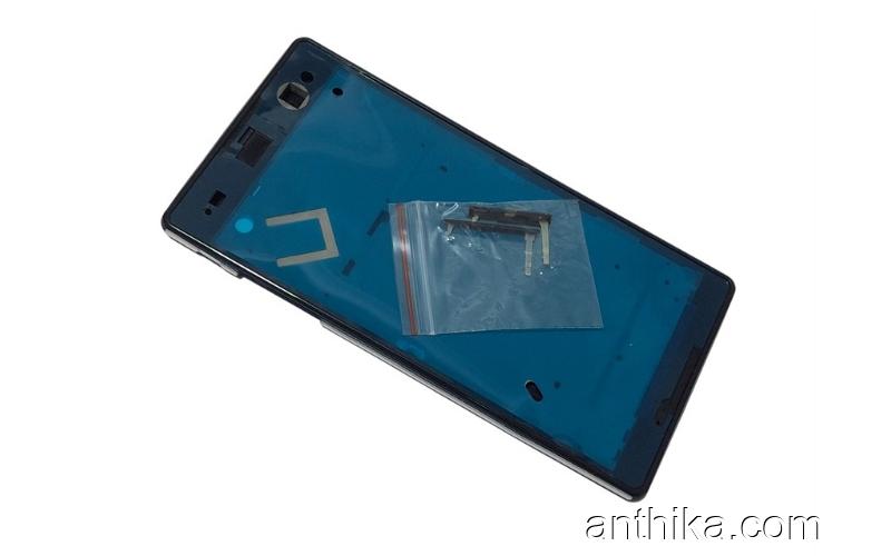 Sony Xperia C3 Kapak Sony Xperia D2533 Kapak Arka Kapak Siyah