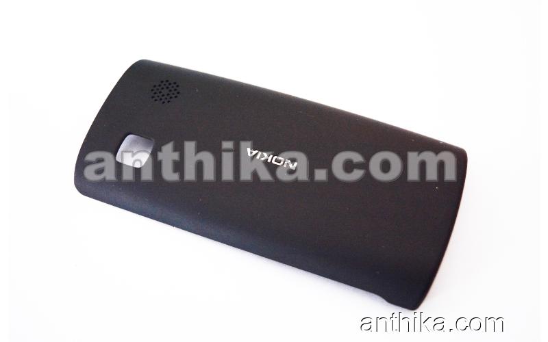 Nokia 500 Kapak Original Battery Cover Black New