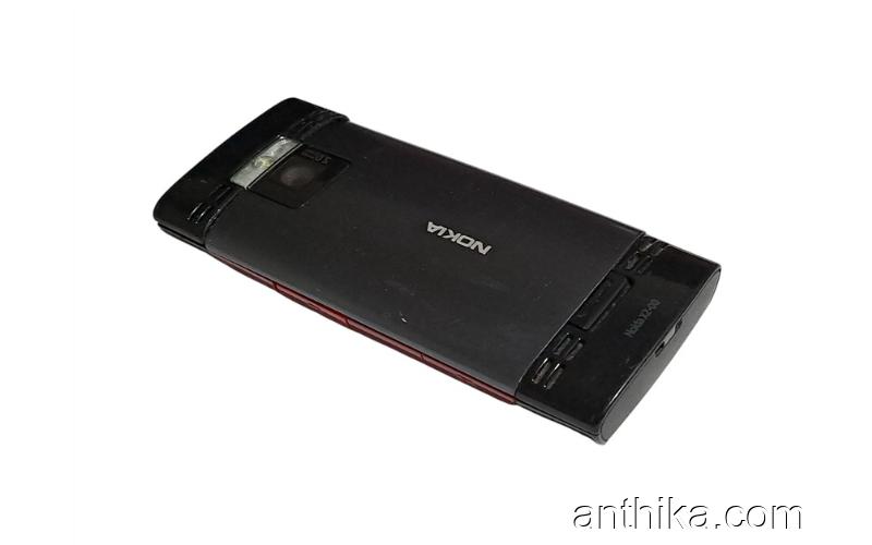 Nokia X2 X2-00 Kapak Kasa Tuş Original Housing Black Used