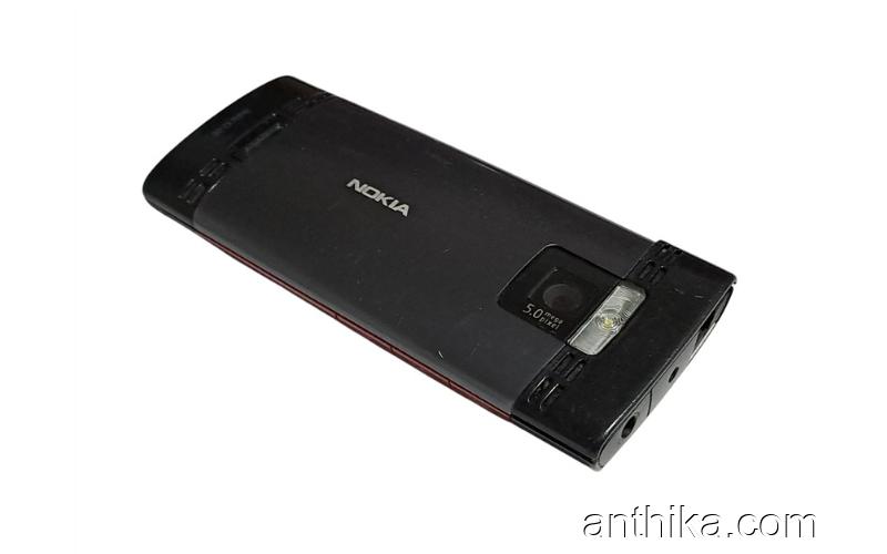 Nokia X2 X2-00 Kapak Kasa Tuş Original Housing Black Used