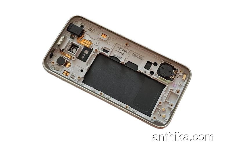 Samsung Galaxy S5 Mini G800 Kasa Kapak Lacivert Buzzer Soket Titreşim