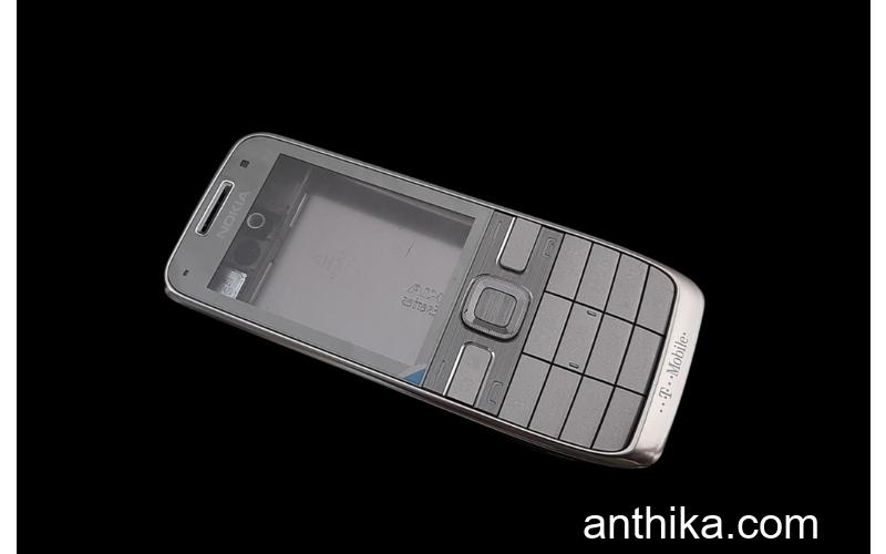 Nokia E52 Kapak Kasa Tuş Buzzer Original Full Housing Grey New T-Mobile