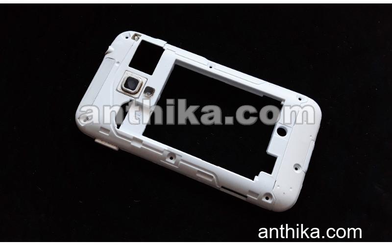 Samsung Galaxy Ace Plus S7500 Kasa Original Middle Cover White Used