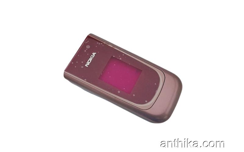 Nokia 7020 Fold Kapak Kasa Tuş High Quality Full Housing Pink New