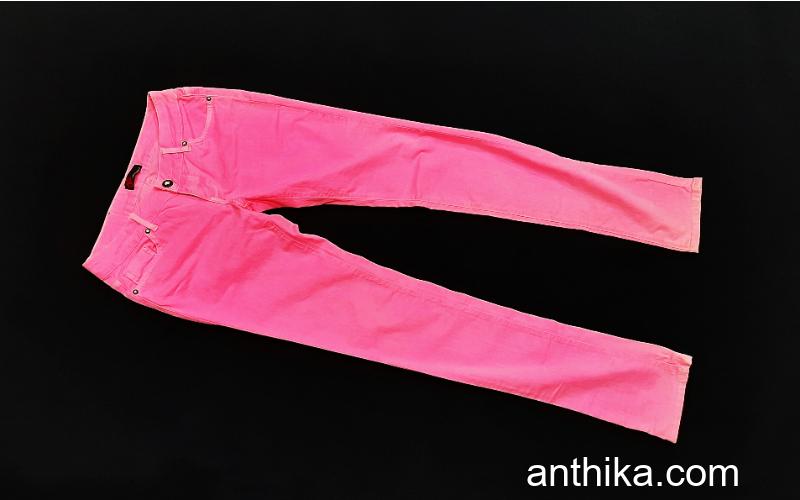 D2 Dsquared 2 Kanvas Pantolon Jeans Uçuk Pembe 30x34 Beden