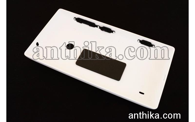 Nokia Lumia 520 525 Kapak Original Battery Cover White 02502Z7