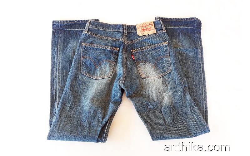 Levis 501 Kot Pantolon Jeans 27x32 Beden