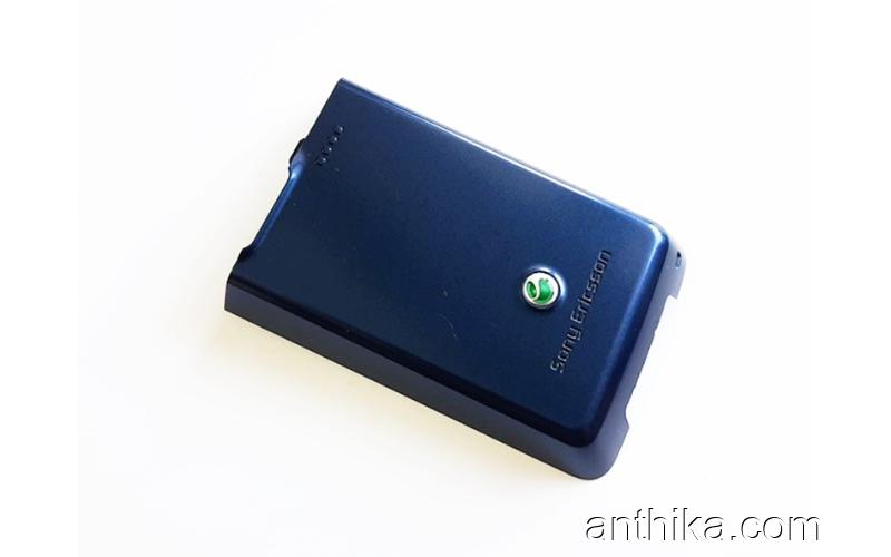 Sony Ericsson K220 K220i Kapak Original Battery Cover Navy Blue New Condition