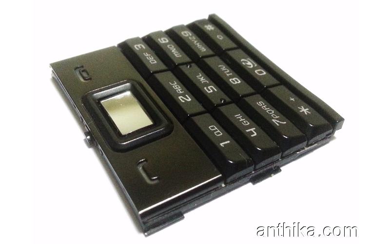 Nokia 8800 Sirocco Black Tuş Orjinal Keypad Black Used