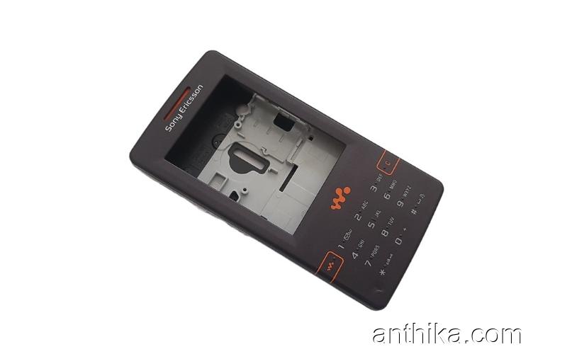 Sony Ericsson W950 W950i Kapak Kasa Tuş High Quality Full Housing Black
