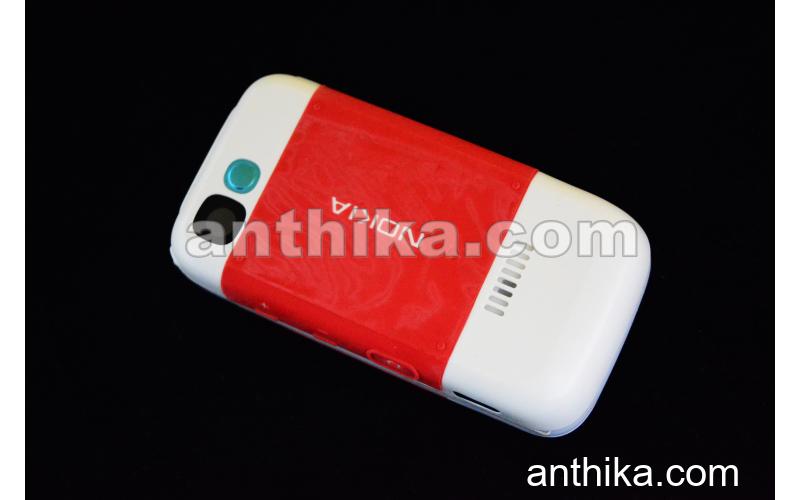 Nokia 5300 Kapak Kasa Tuş High Quality Full Housing Red White New