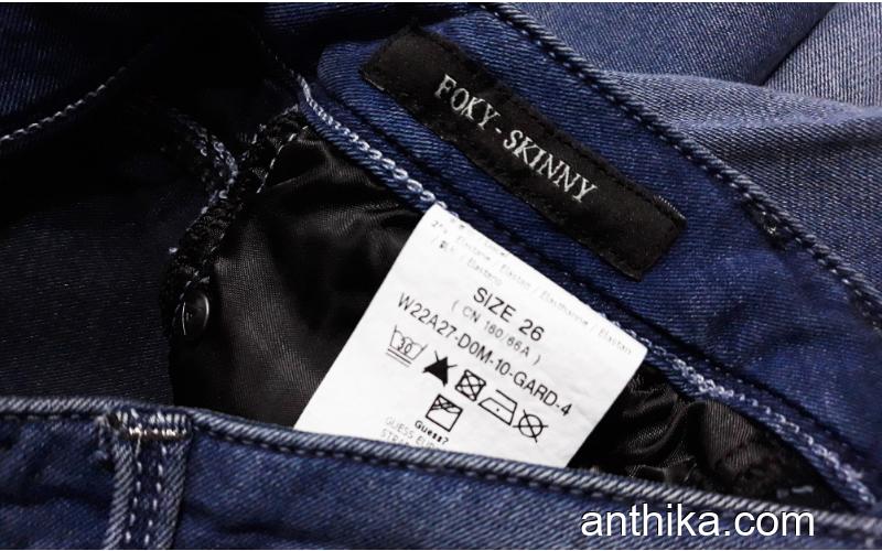 Guess Foxy Skinny Jeans Benzeri Likra Tayt 26 Beden Orjinal Seri Sonu-1