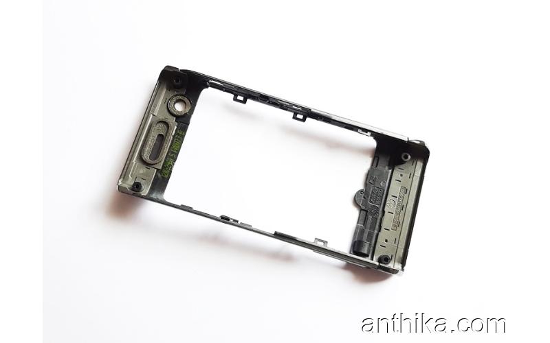 Sony Ericsson w585 w585i Kasa Original Middle Cover Gray Used