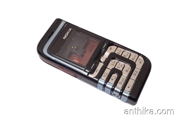 Nokia 7260 Kapak Kasa Tuş High Quality Full Housing Black New