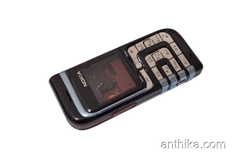Nokia 7260 Kapak Kasa Tuş High Quality Full Housing Black New
