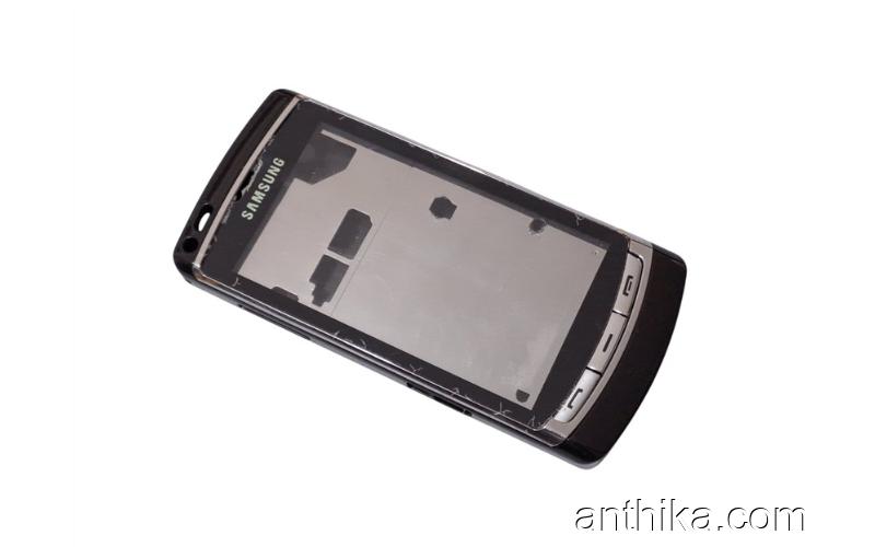 Samsung i8910 Omnia Kapak Kasa Tuş Full Housing Black New