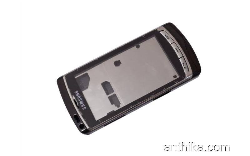 Samsung i8910 Omnia Kapak Kasa Tuş Full Housing Black New