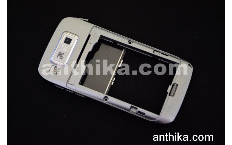 Nokia E52 Kapak Kasa Original Housing Silver Used