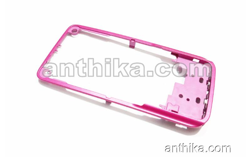 Nokia N81 Orta Çıta Original Middle Frame Pink New