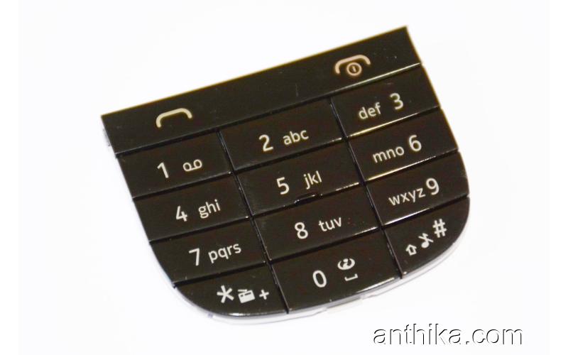 Nokia 203 Tuş Original Keypad Black New