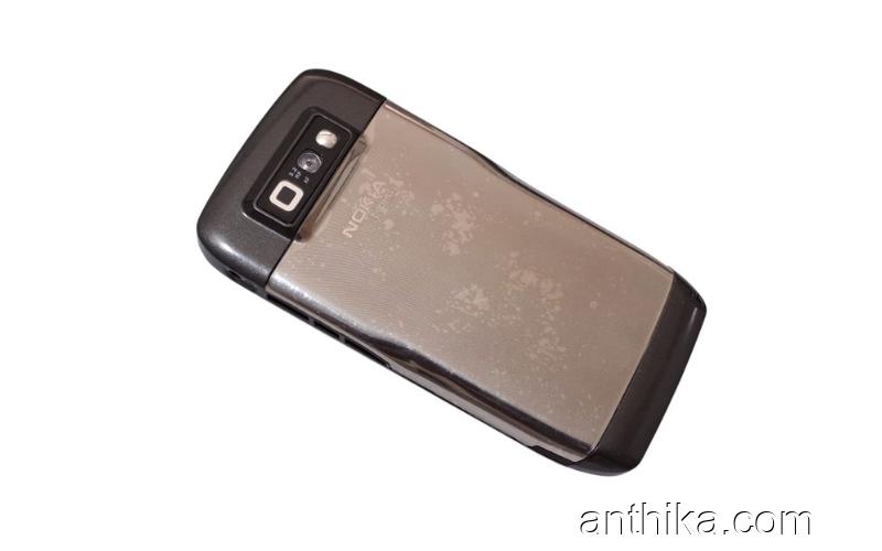 Nokia E71 Kapak Kasa Tuş Original Housing Gray Vodafone Used