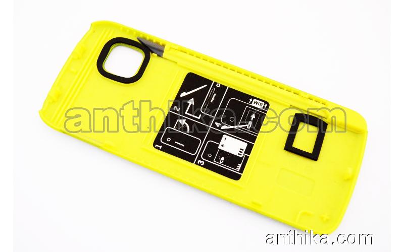 Nokia 5230 Kapak High Quality Battery Cover Green New