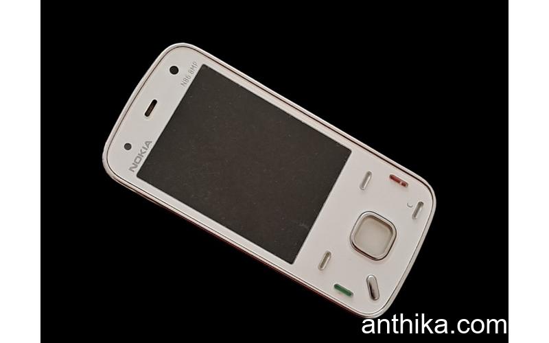 Nokia N86 Kapak Spekaer Tuş Board Original Front Pannel White Used