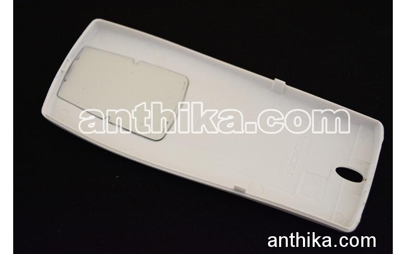 Nokia 6610 Kapak Original Battery Cover White New