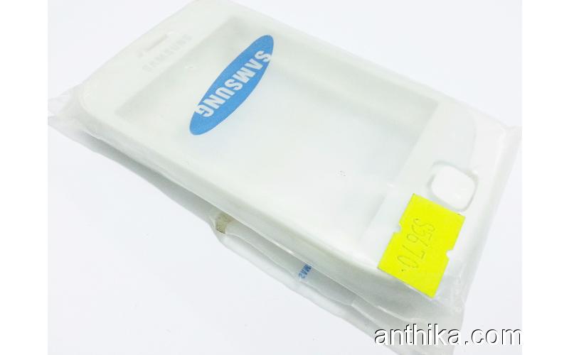 Samsung S5670 Kapak Tuş Kasa Housing White