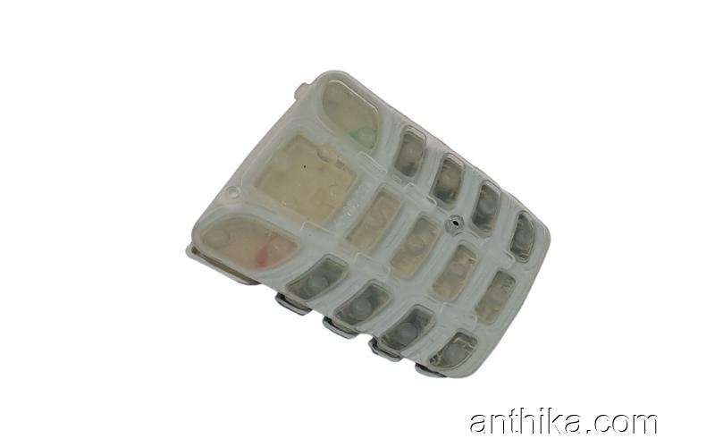 Siemens A65 A70 Tuş Original Keypad Silver Gray New