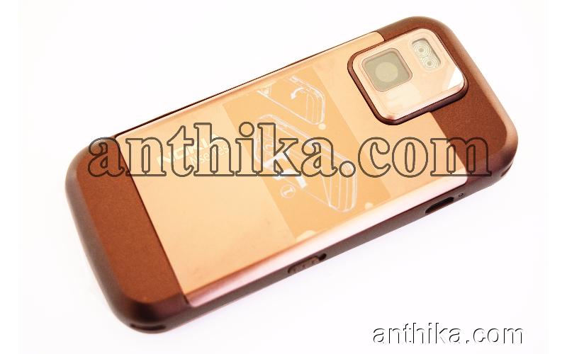 Nokia N97 Mini Kapak Kasa High Quality Full Housing Brown New