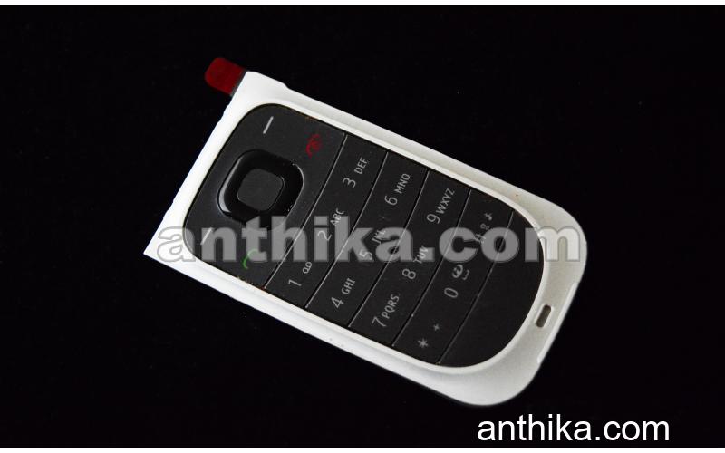 Nokia 7020 Fold Tuş Original Keypad Black Gray New