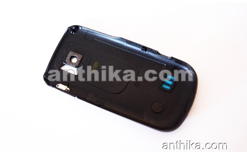 Nokia 3600 Slide Kapak Original Battery Cover Black Used-1