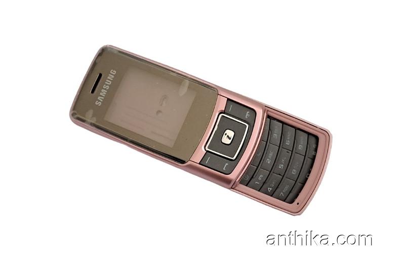 Samsung M620 Kapak Kasa Tuş High Quality Full Housing Pink New